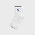 Kith Ivy for Wilson Quarter Top Socks - White / Port Royal
