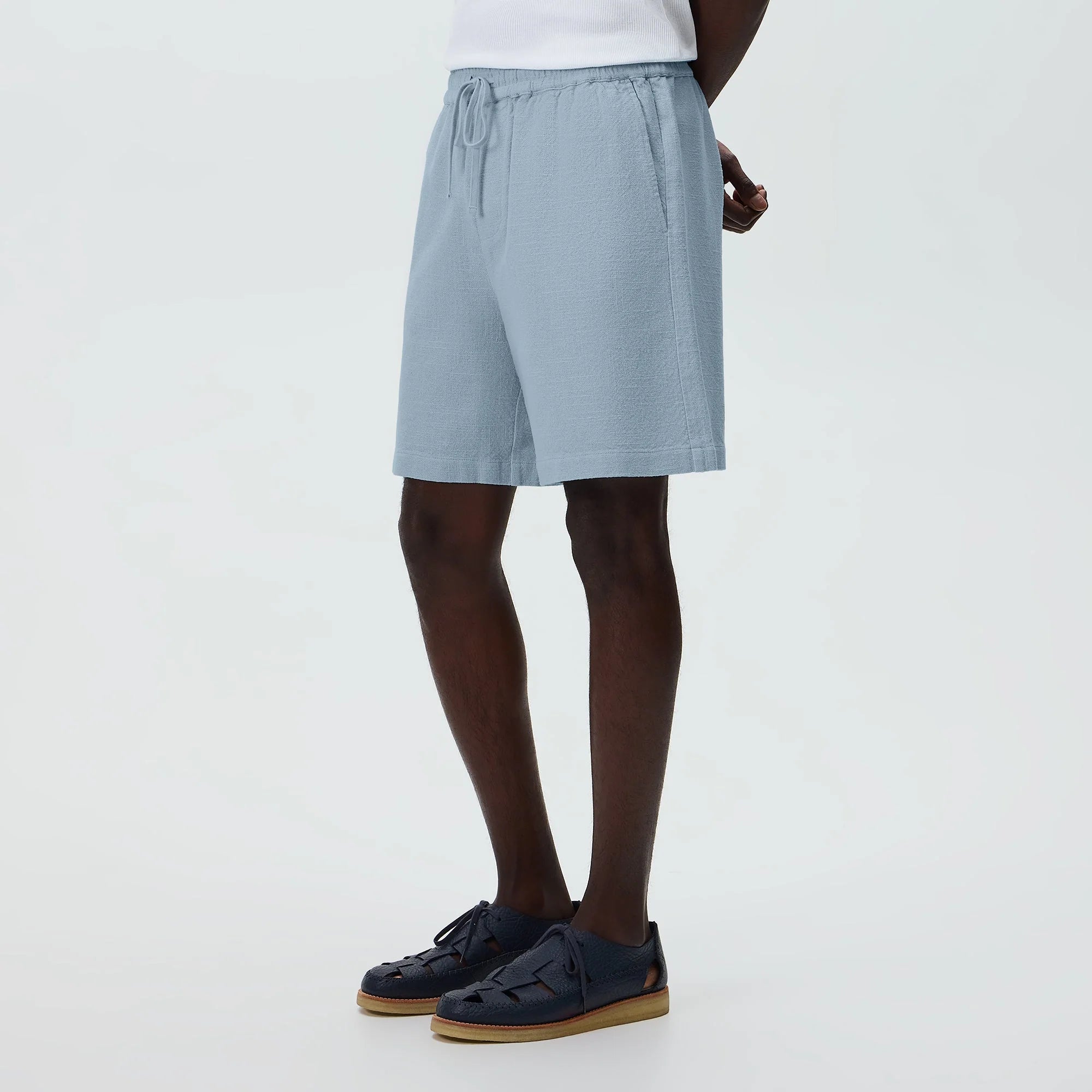Kith Soft Woven Curtis Short - Light Indigo