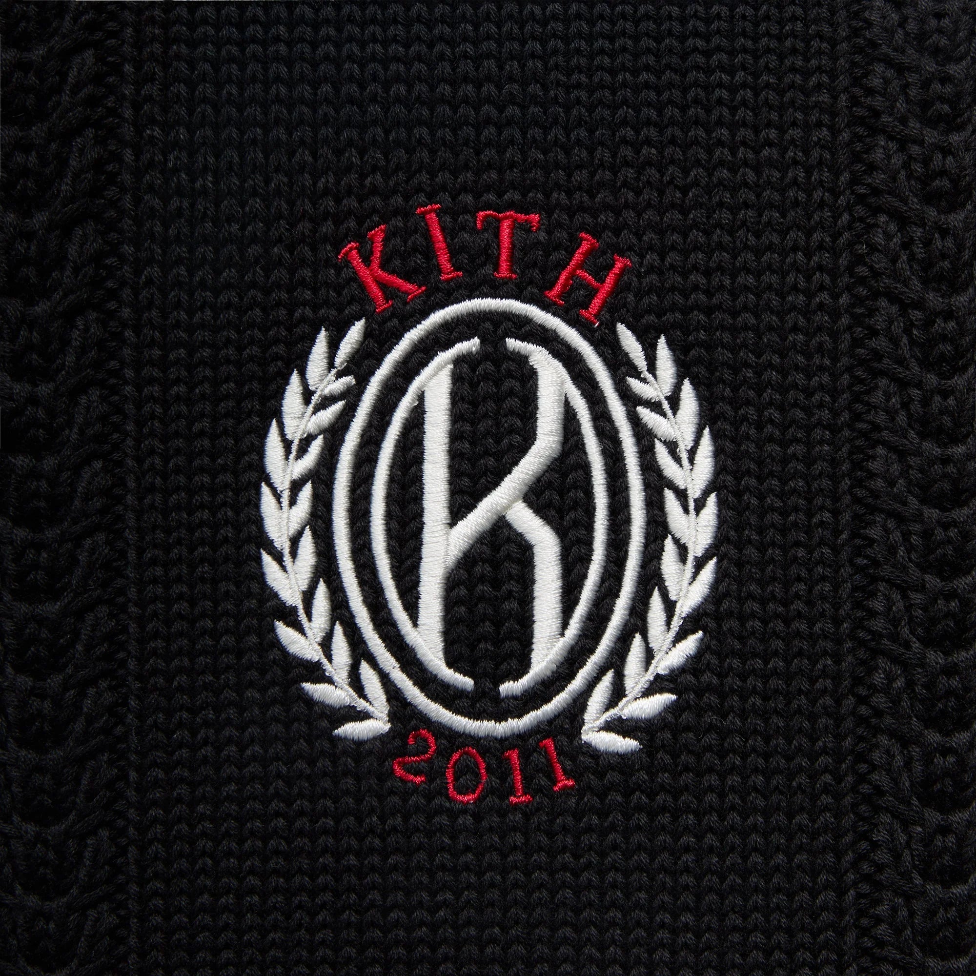 Kith Wagner Long Sleeve Soccer Sweater - Black