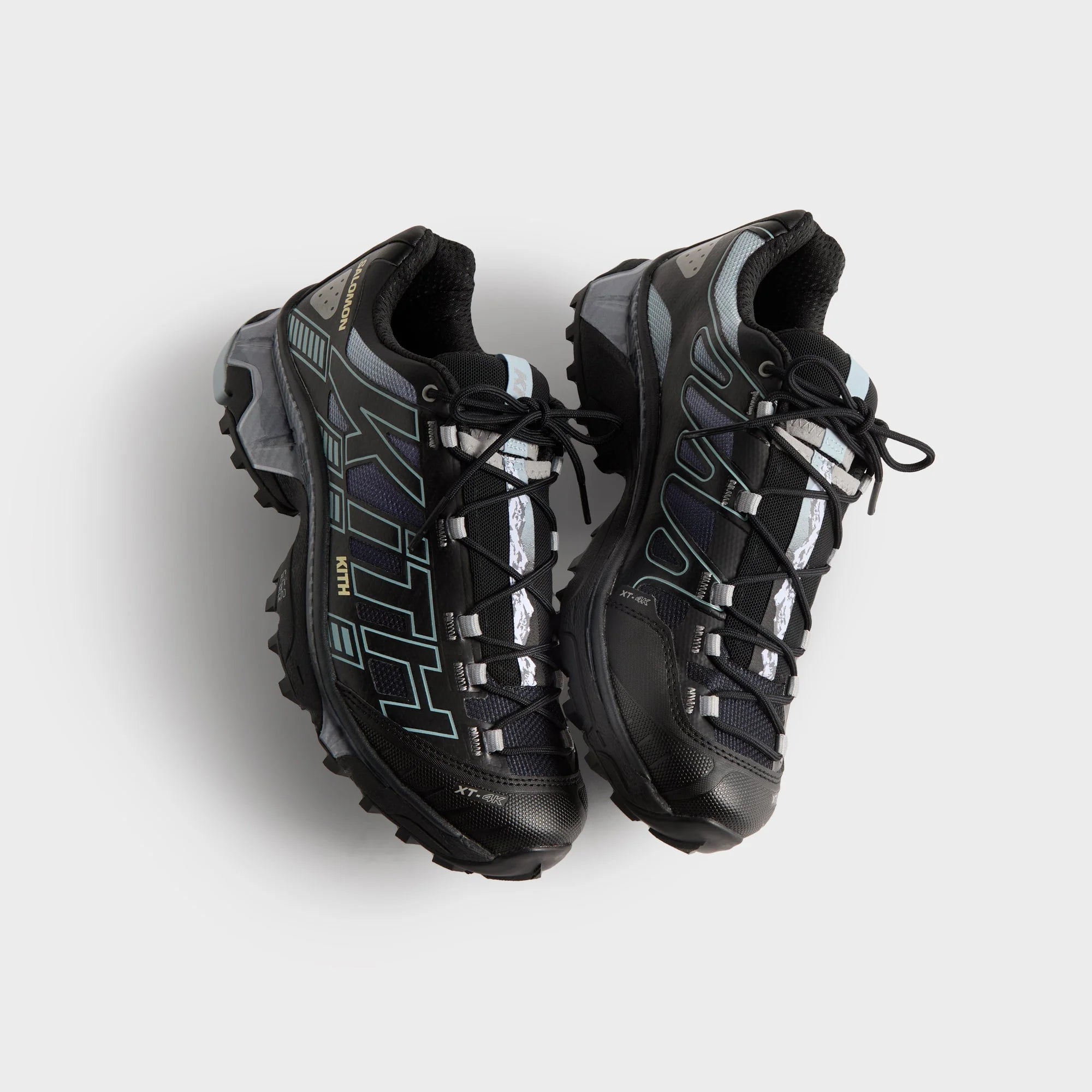 Kith for Salomon XT-4K - Black / Alloy / Blue Fog
