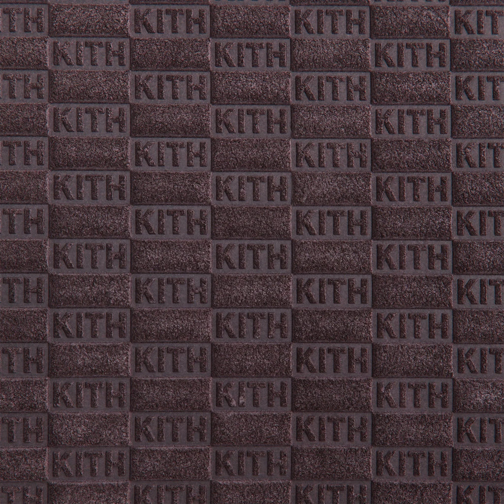 Kith Monogram Suede Traveler K40 Bag - Incognito