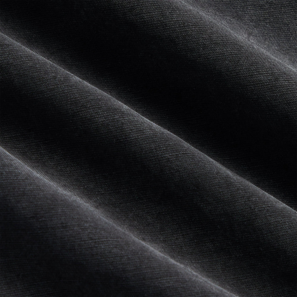 Kith Cupro Linen Long Sleeve Caelan Shirt - Black