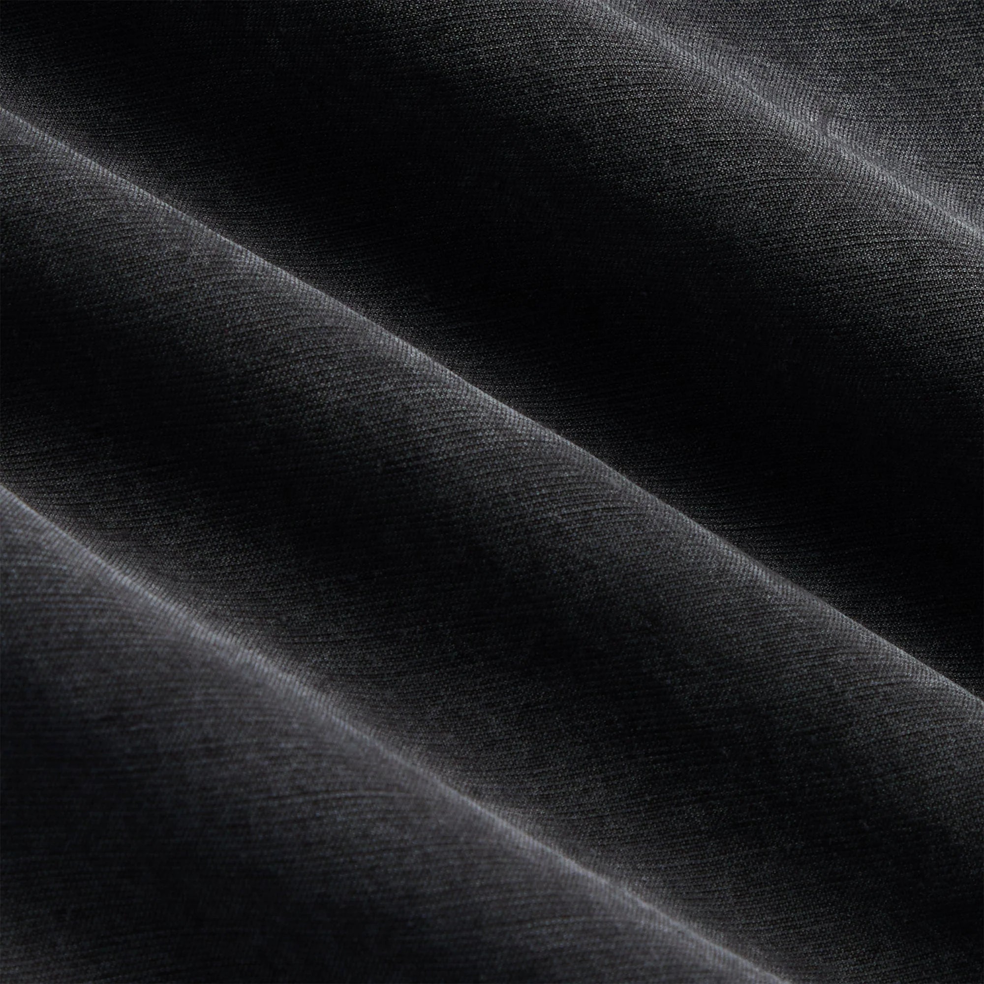 Kith Cupro Linen Long Sleeve Caelan Shirt - Black