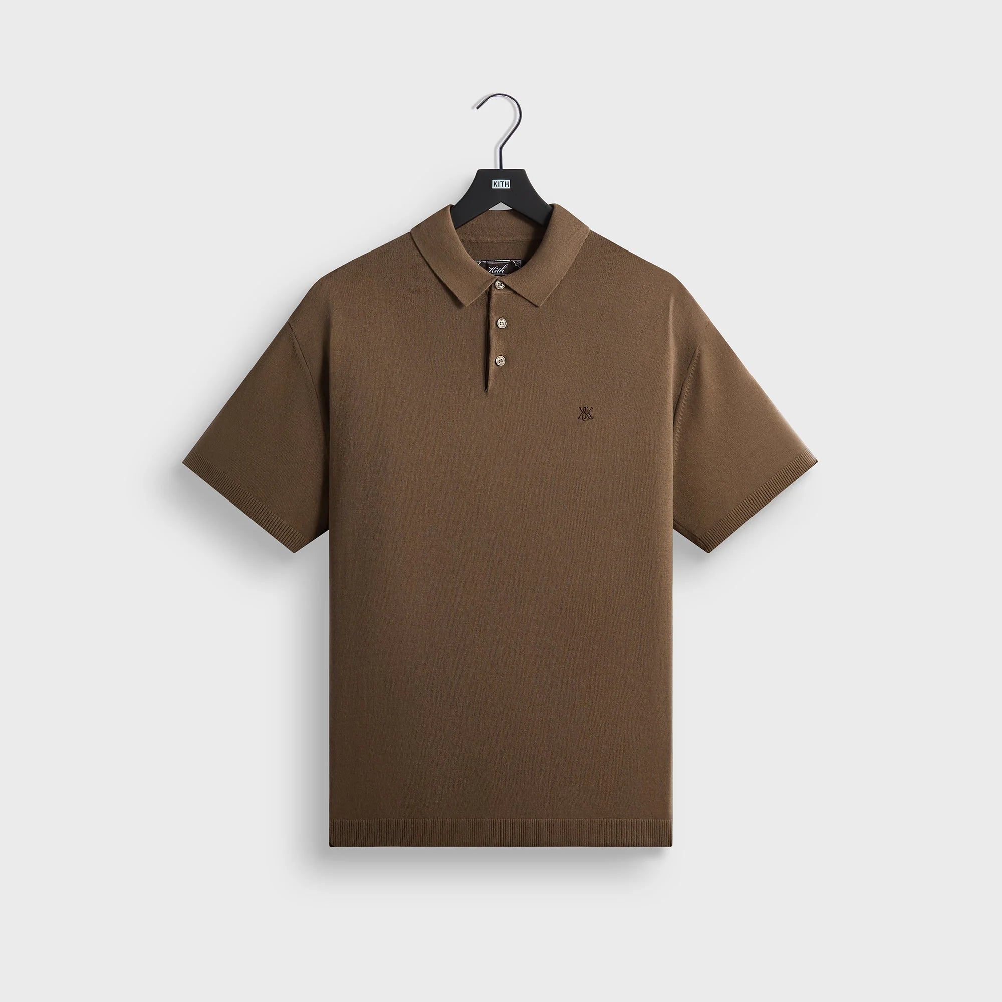Kith Super Fine Viscose Knit Baldwin Polo - Legion