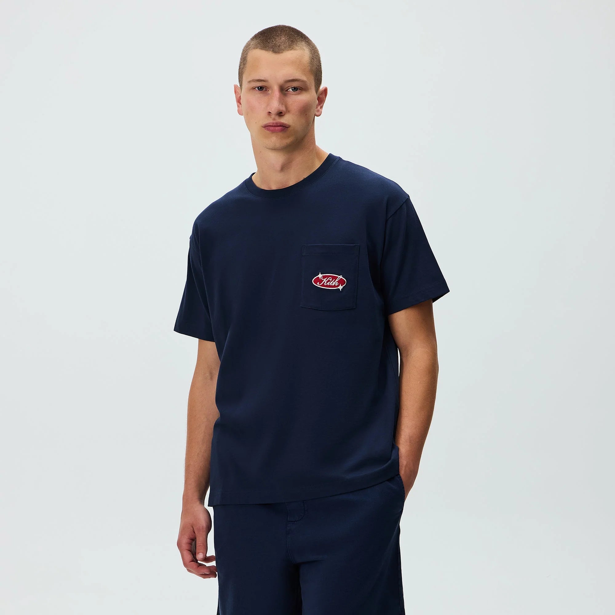 Kith Freeway Logo Pocket Tee - Nocturnal