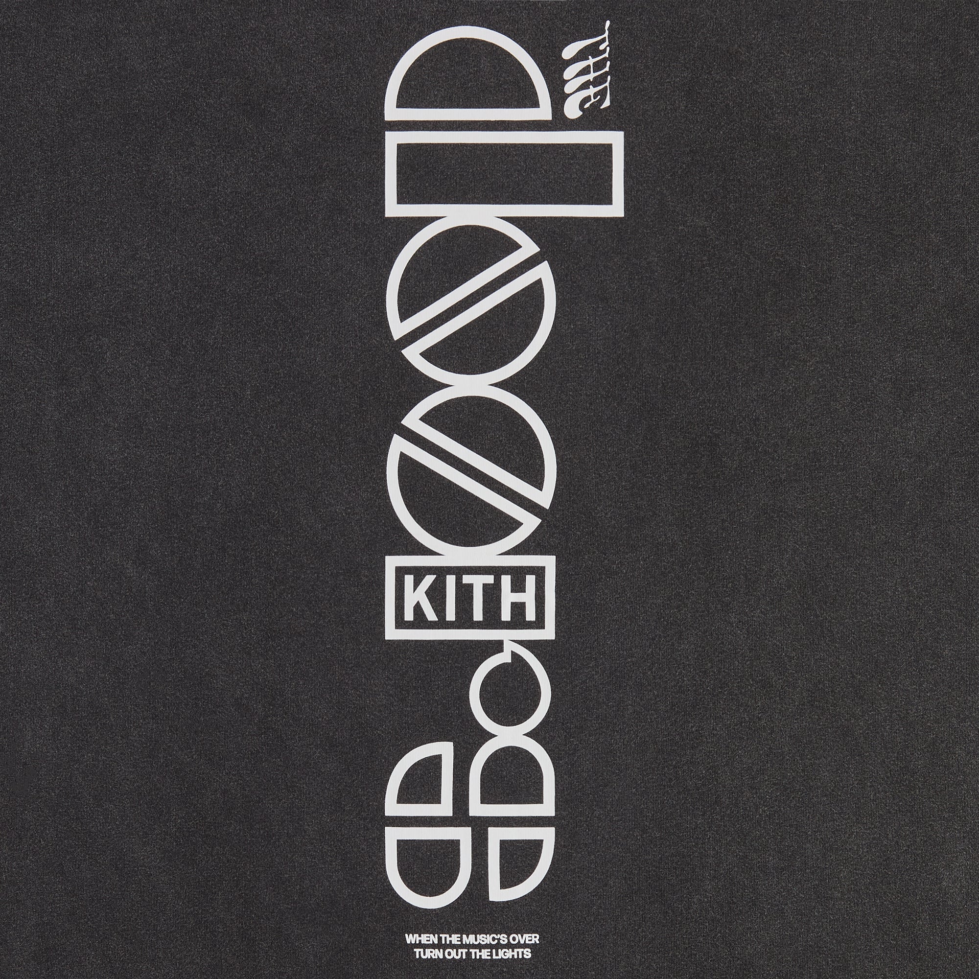 Kith Records for The Doors Morrison Logo Vintage Tee - Black