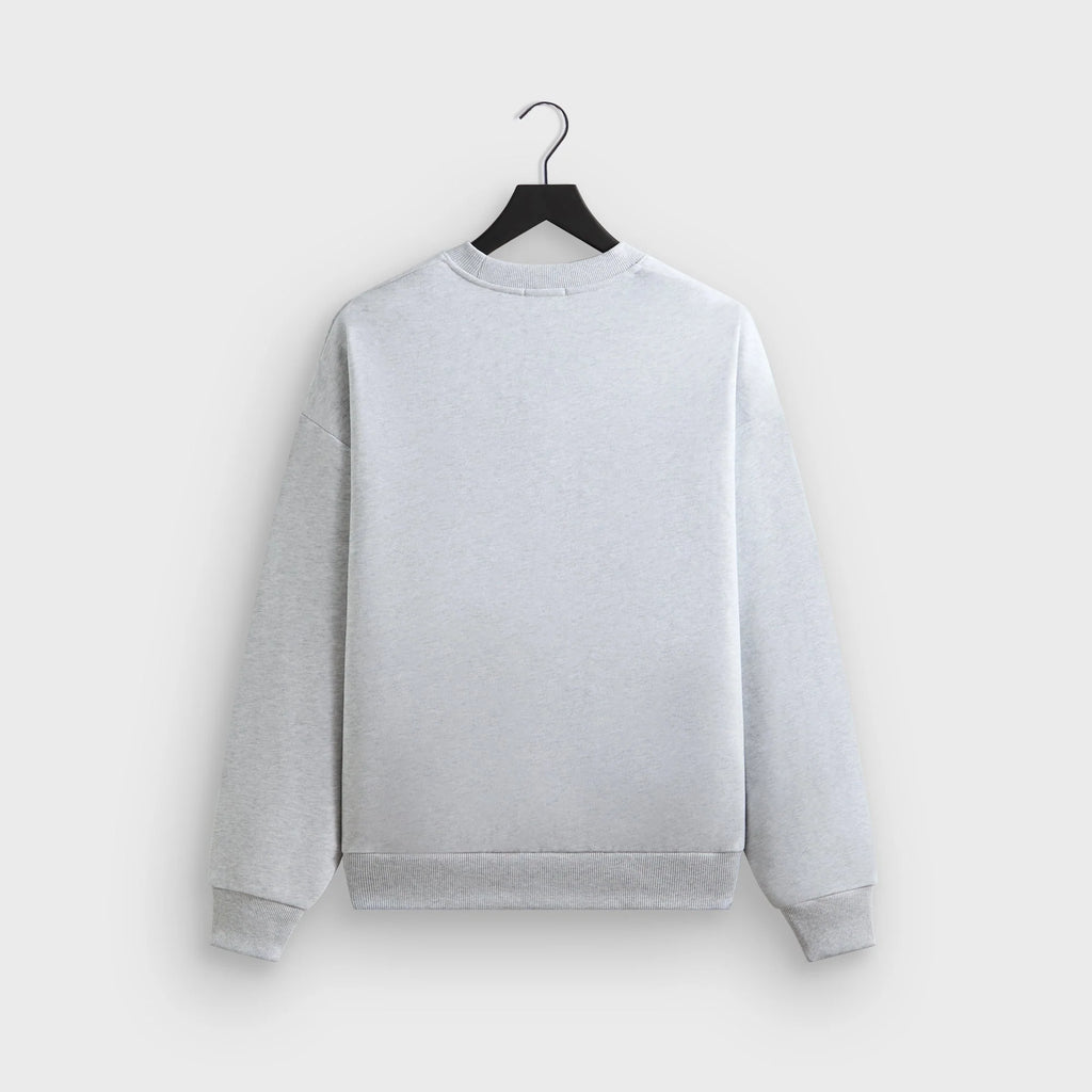 Kith Nelson Crewneck - Light Heather Grey