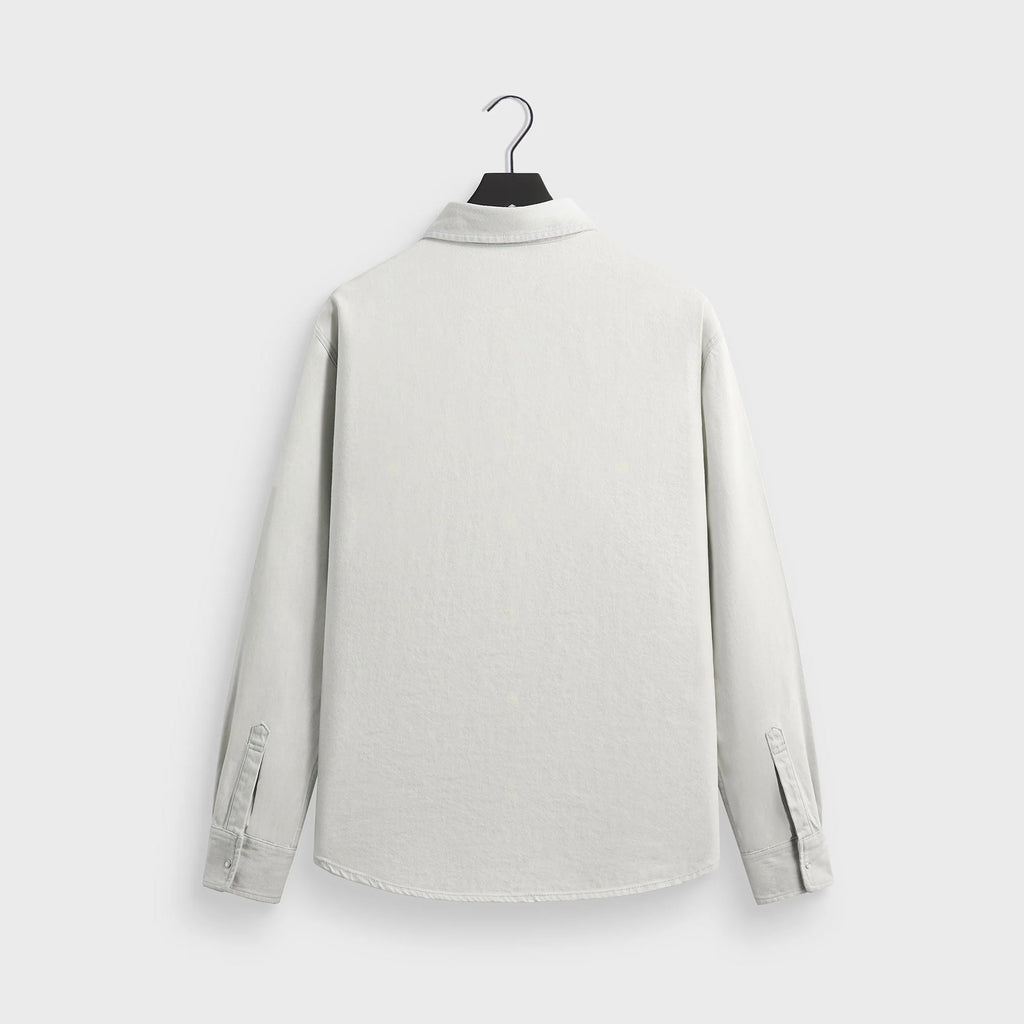 Kith Midweight Denim Long Sleeve Warwick Shirt - Eden Wash