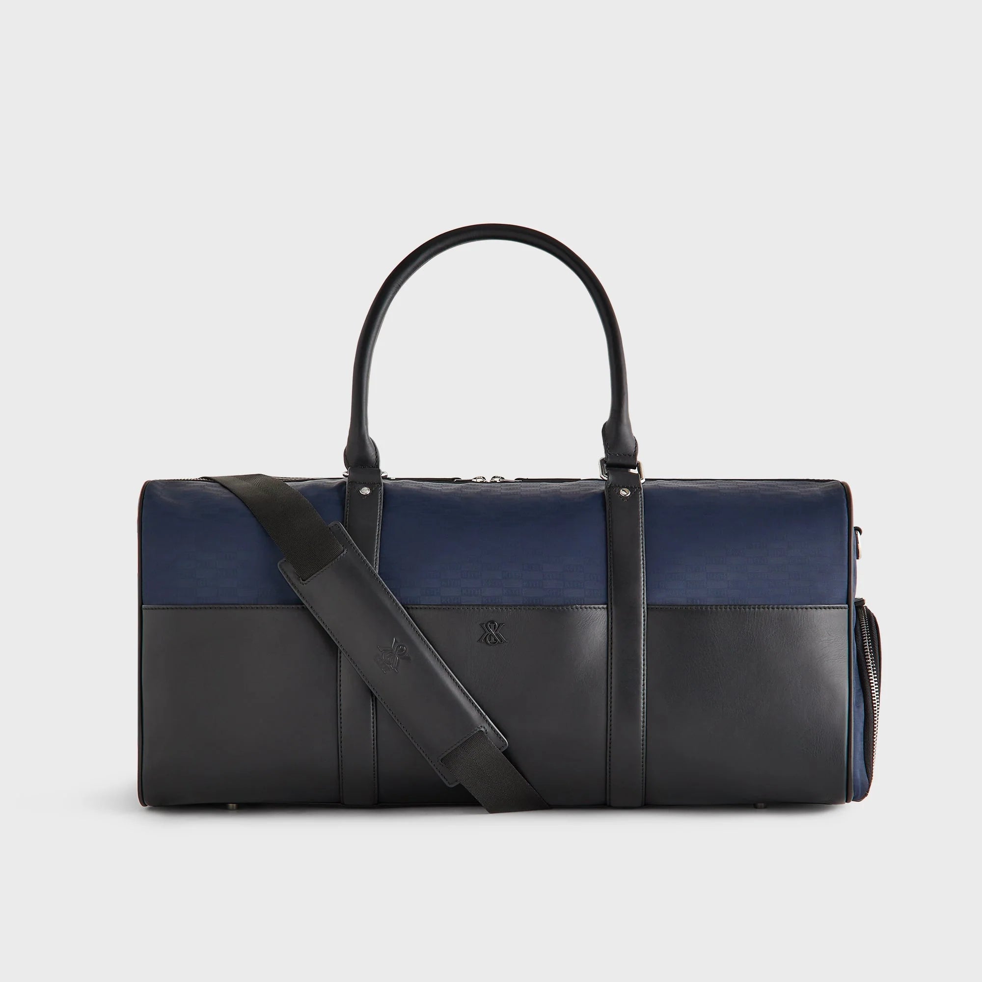 Kith Monogram Nylon Leather Traveler K55 Bag - Nocturnal