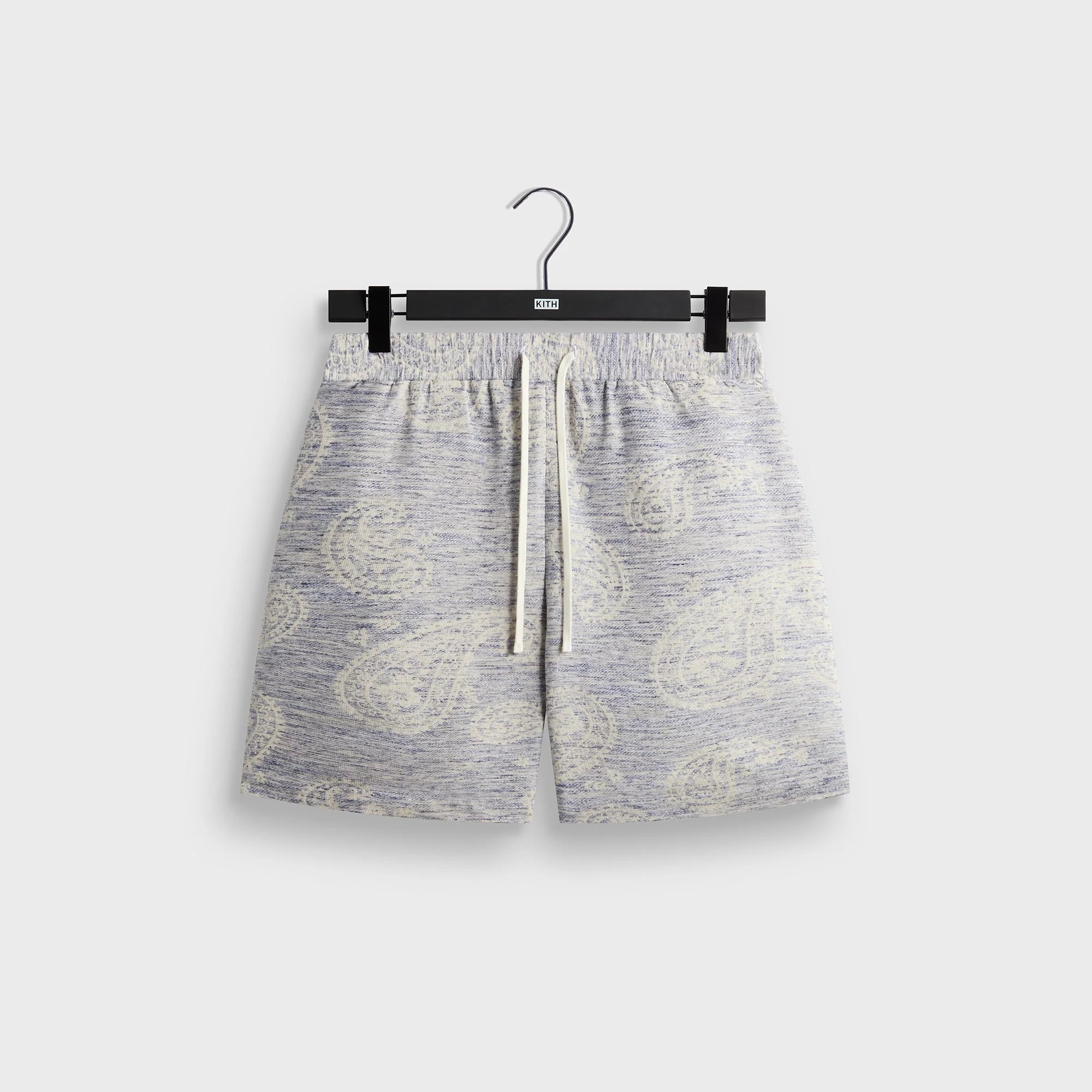 Kith Heathered Paisley Lewis Short - Light Indigo