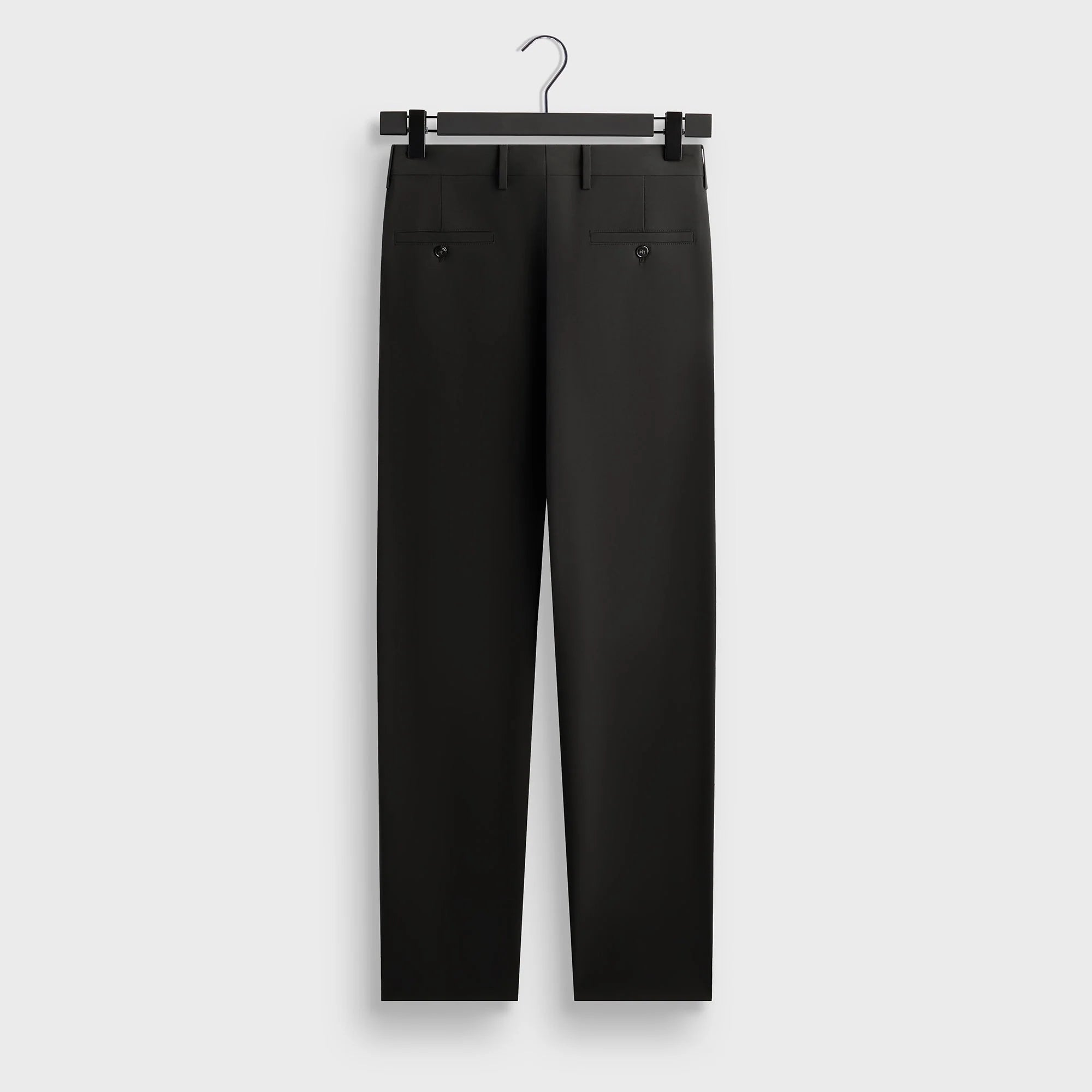 Giorgio Armani & Kith &Kin Milano Crepe Flat Front Trouser - Black