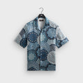 Kith Mosaic Mandala Thompson Camp Collar Shirt - Novel