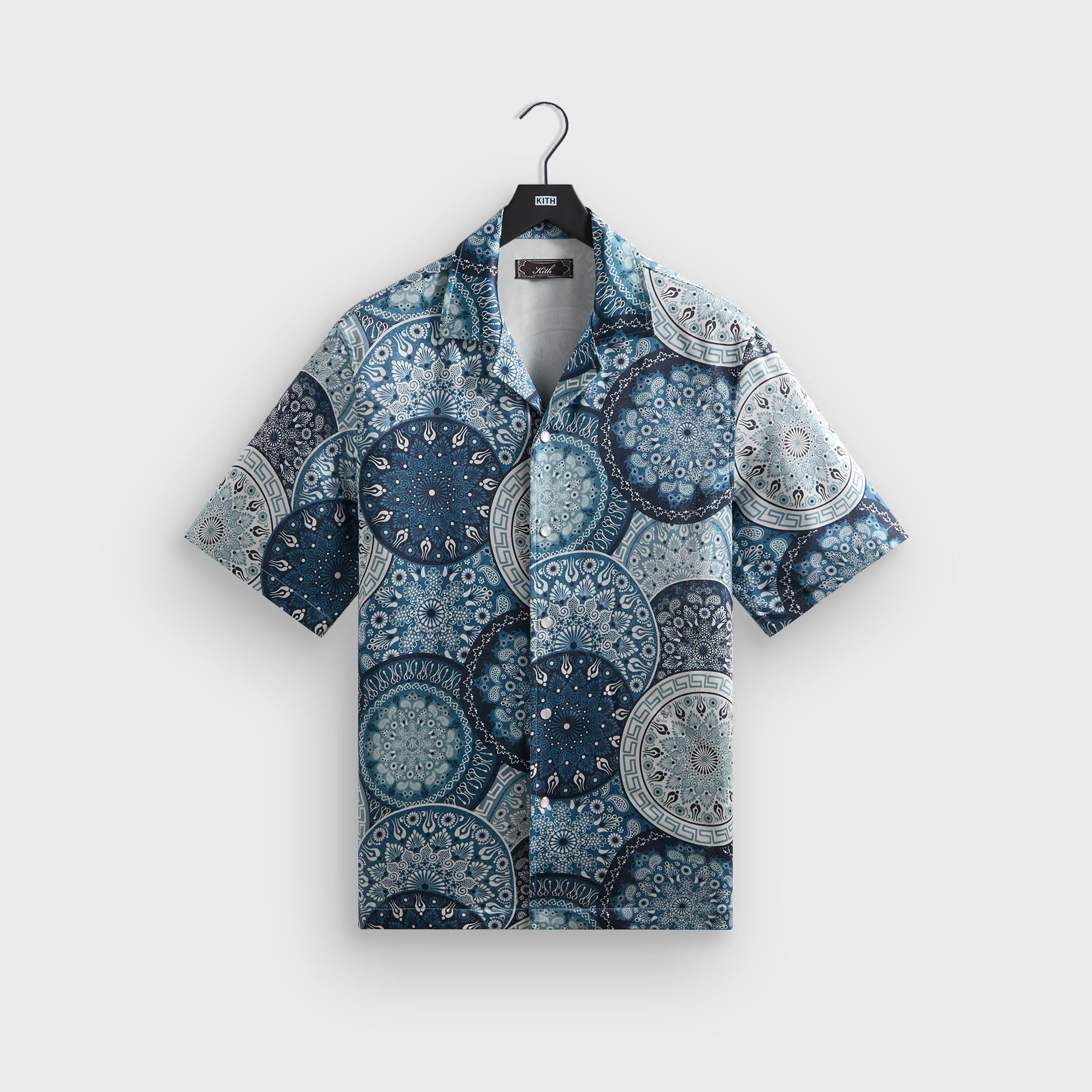 Kith Mosaic Mandala Thompson Camp Collar Shirt - Novel