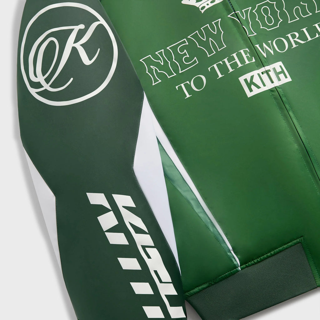 Kith Roy Racing Nylon Bomber Jacket - Stadium