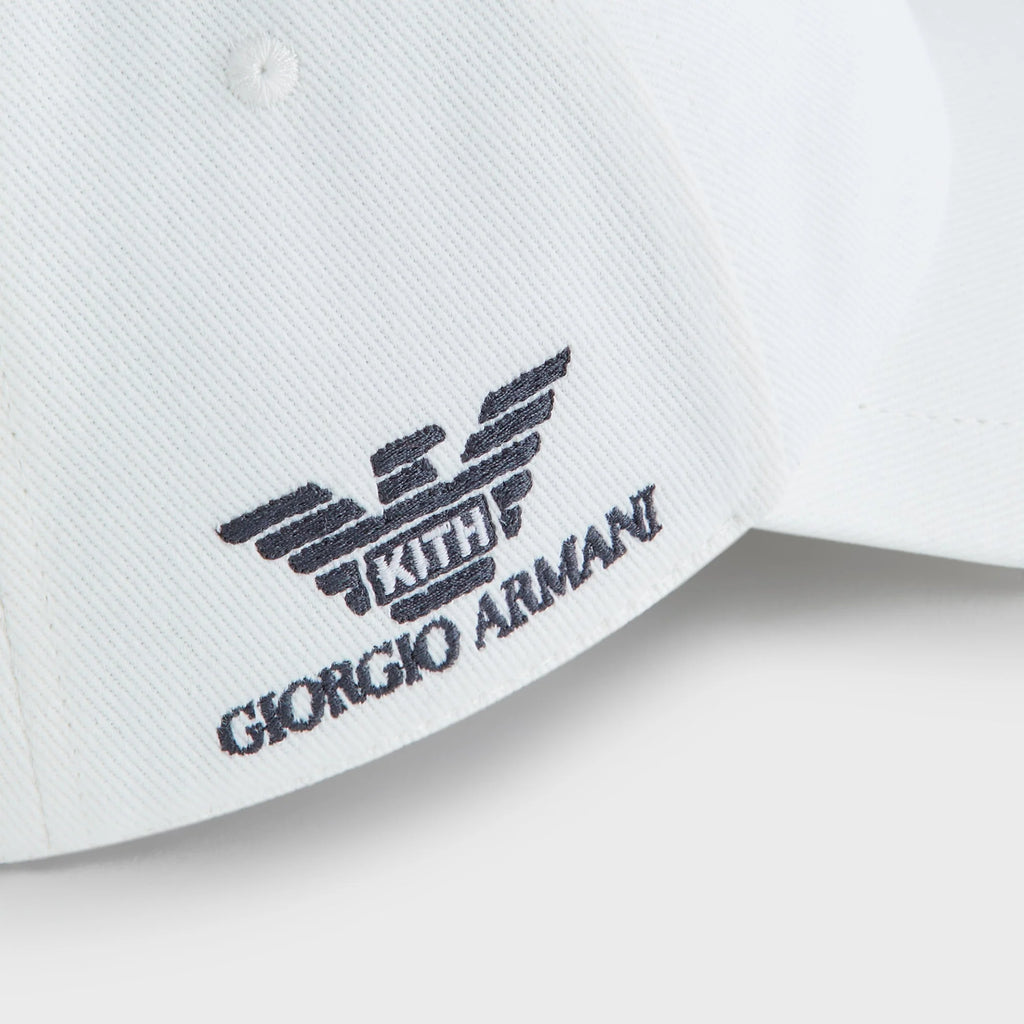 Giorgio Armani & Kith Malibu Classic Cap - White