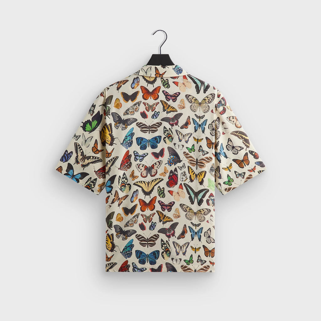 &Kin Butterfly Archive Thompson Camp Collar Shirt - Sandrift