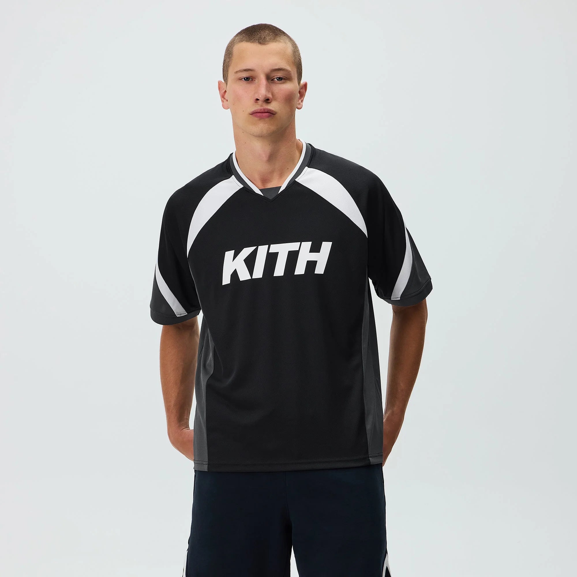 Kith Otto Mesh Chase II Jersey - Black