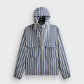 Kith Barre Stripe Full Zip Raj Jacket - Breeze