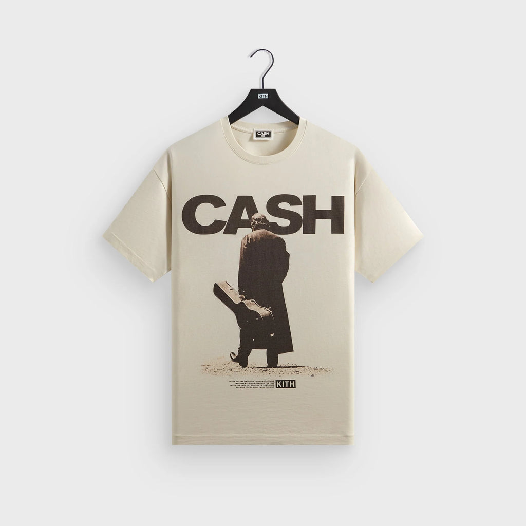 Kith Records for Johnny Cash Solo Desert Vintage Tee - Muslin