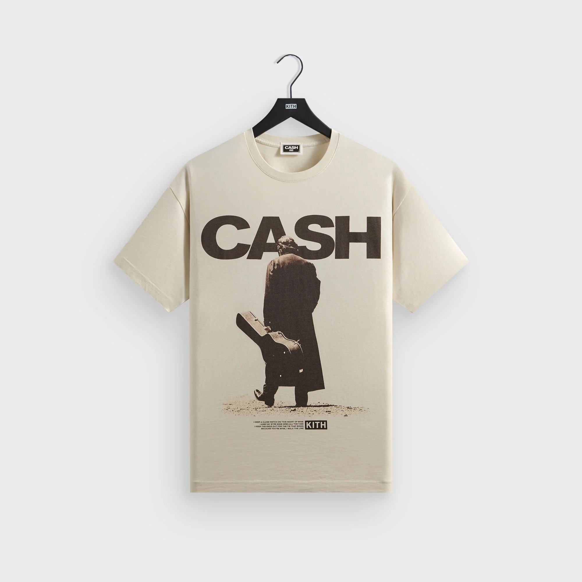Kith Records for Johnny Cash Solo Desert Vintage Tee - Muslin
