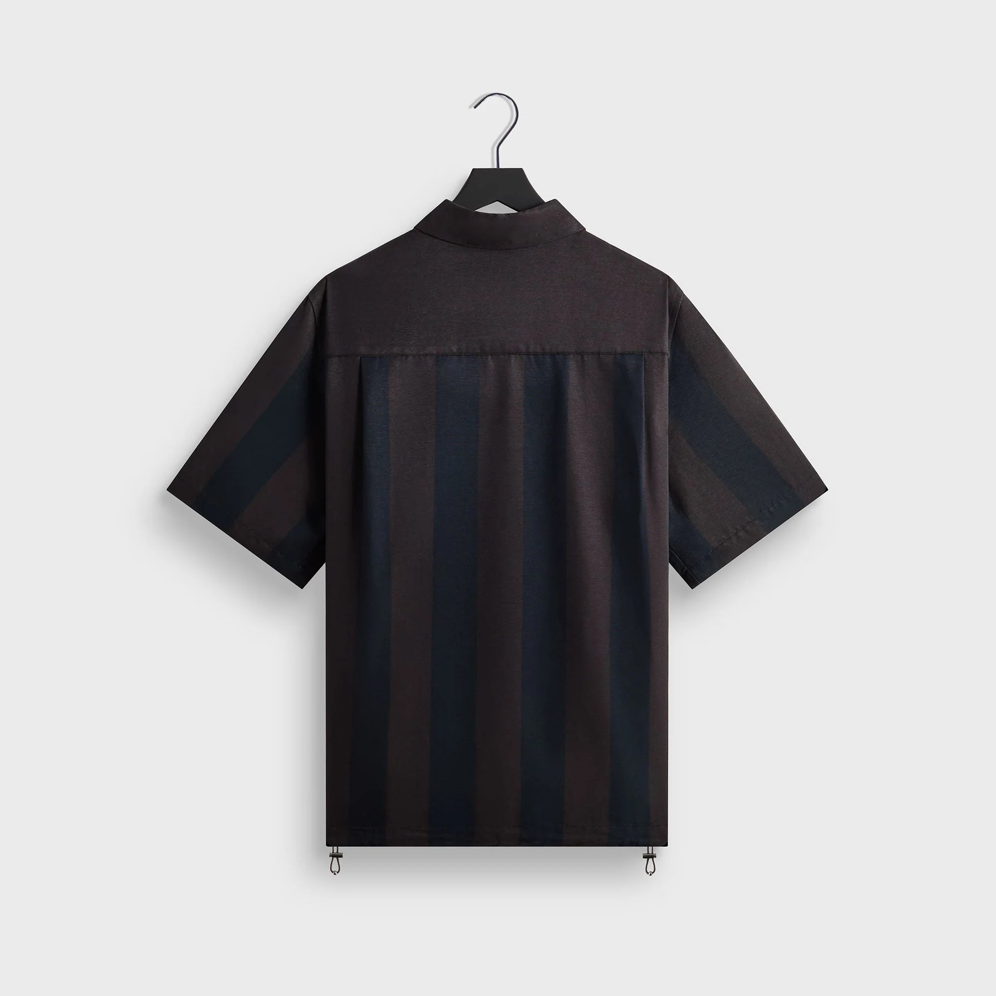 &Kin Montis Quarter Zip Faille Shirt - Cosmos