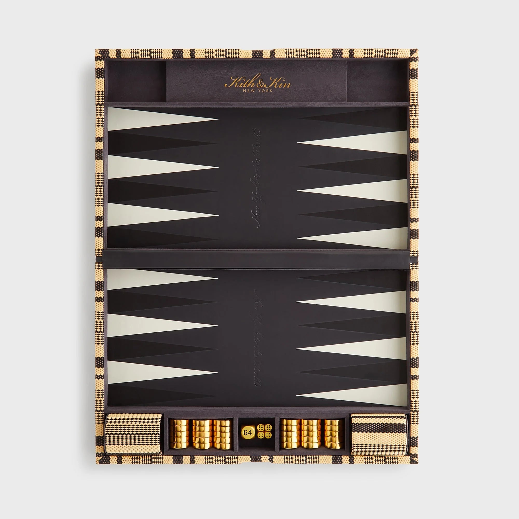 Kith Raffia Backgammon Board - Radiant