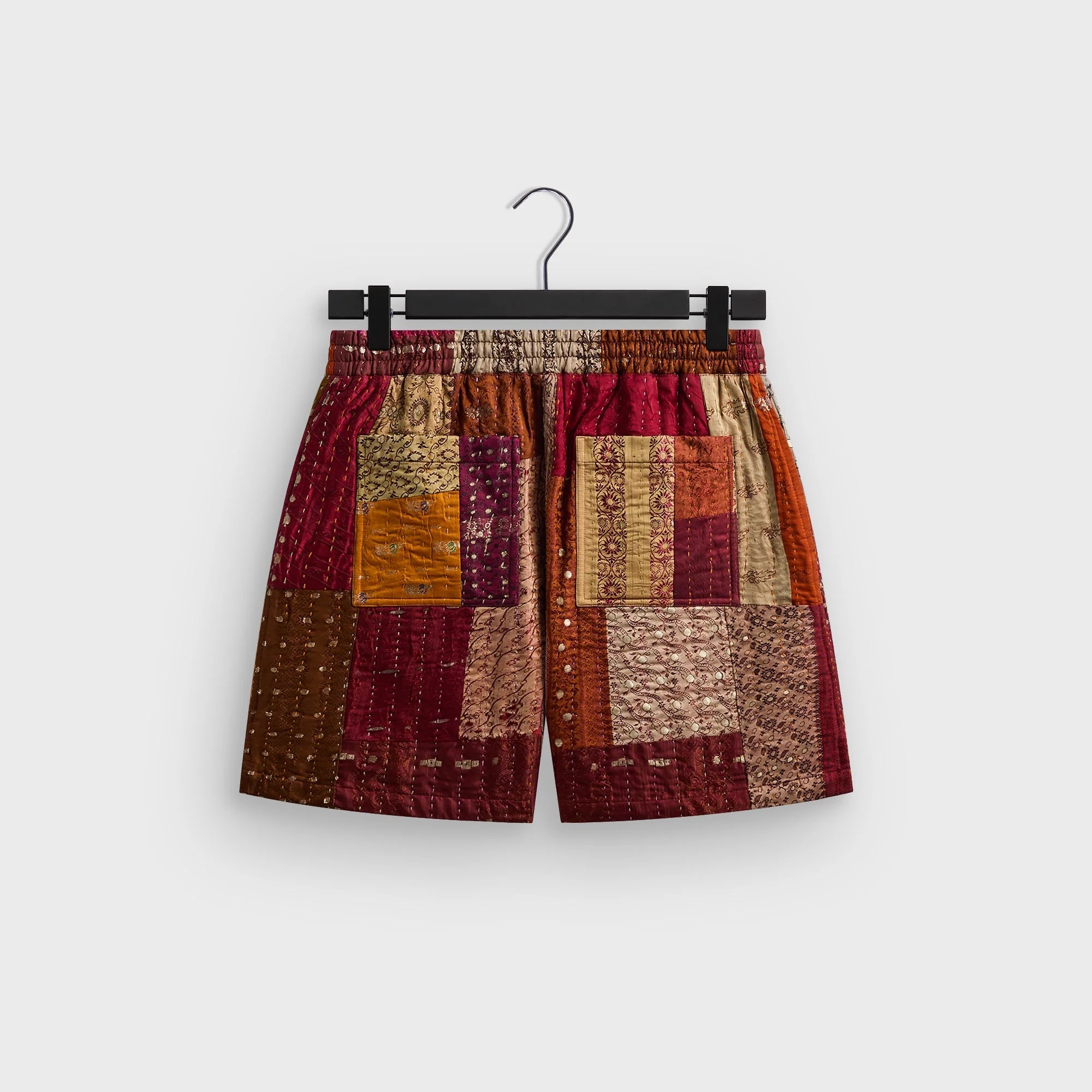 &Kin Tal Patchwork Short - Brown / Multi