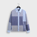 Kith Poplin Stripe Henson Shirt - Darkshore