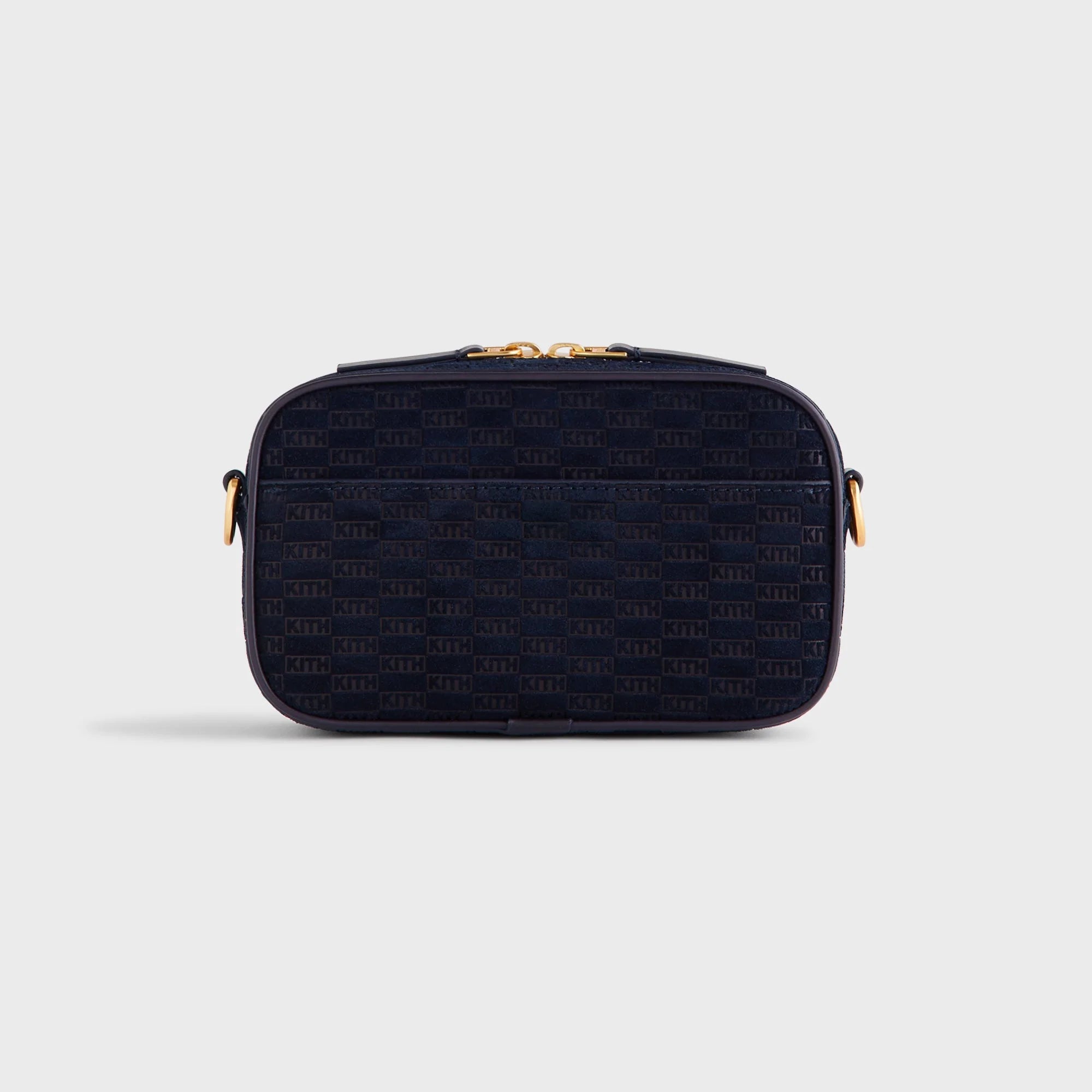Kith Monogram Suede Crosswalk K20 Bag - Ink