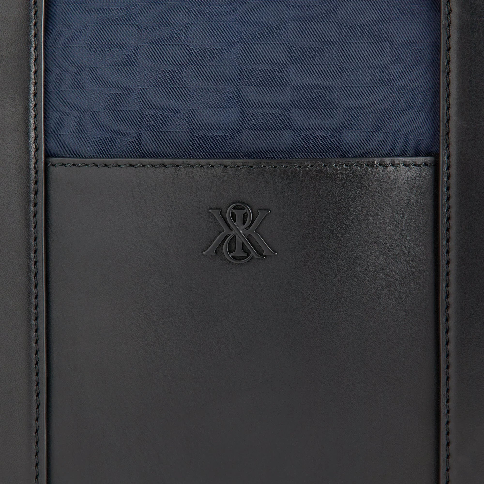 Kith Monogram Nylon Leather Traveler K40 Bag - Nocturnal