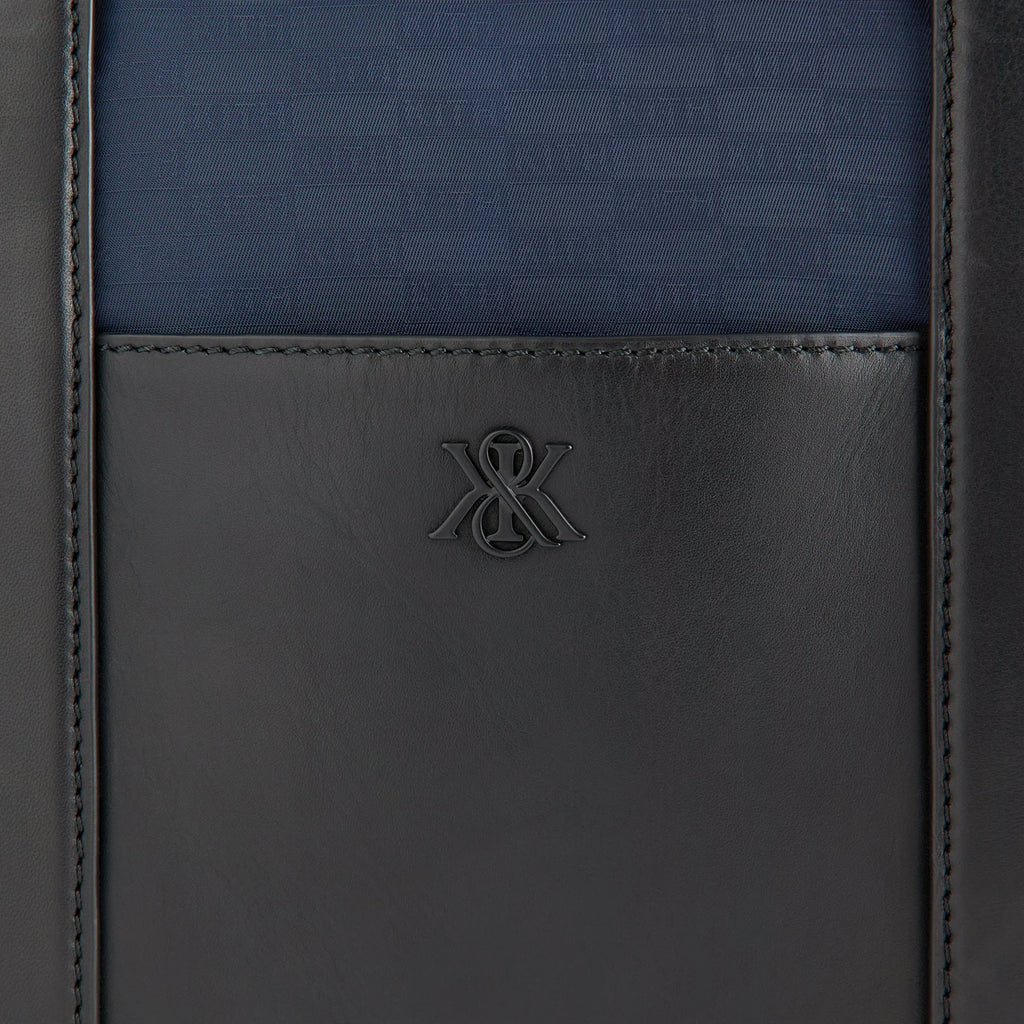 Kith Monogram Nylon Leather Traveler K40 Bag - Nocturnal