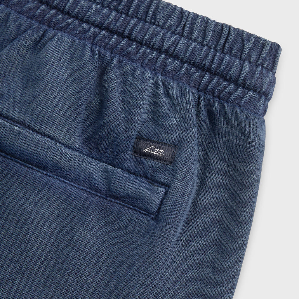 Kith Indigo Micro Fleece Curtis Short - Dark Indigo