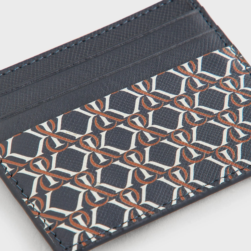 Kith Printed Monogram Card Holder - Nocturnal