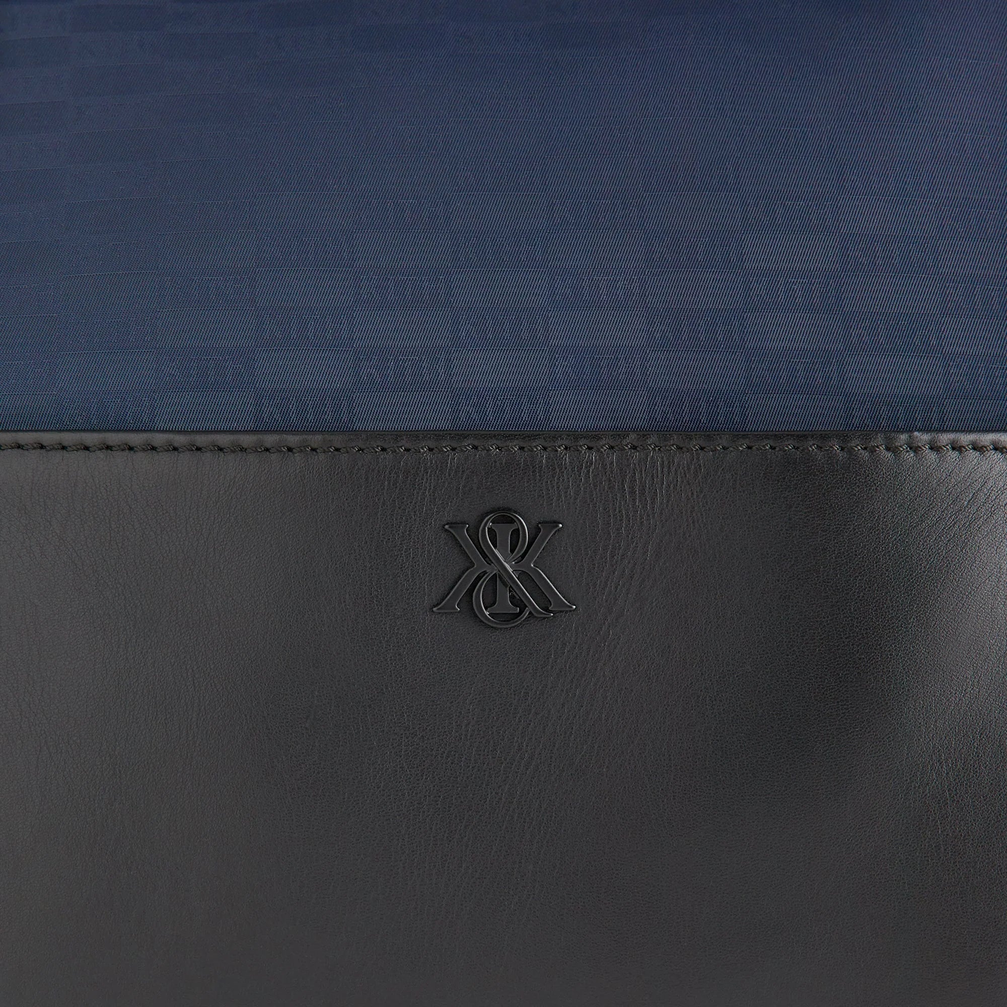 Kith Monogram Nylon Leather Traveler K55 Bag - Nocturnal