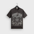 Kith Records for Johnny Cash Outlaw Records Vintage Tee - Black