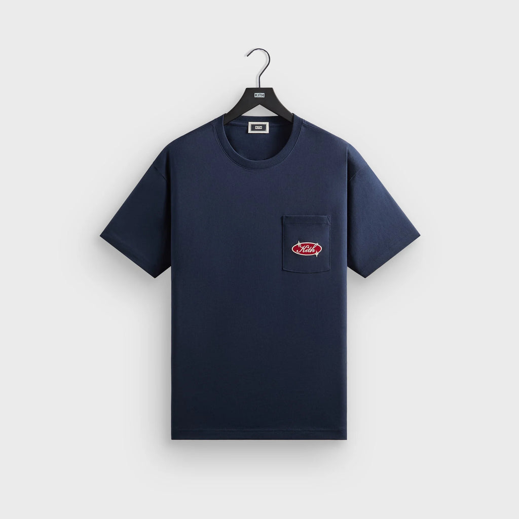 Kith Freeway Logo Pocket Tee - Nocturnal