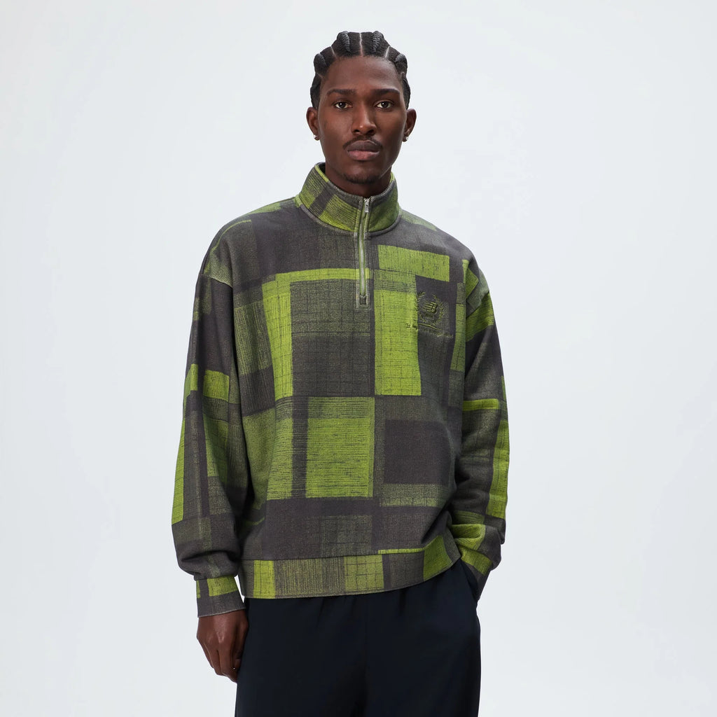 Kith & New Balance Woodblock Nelson Quarter Zip - Calliste