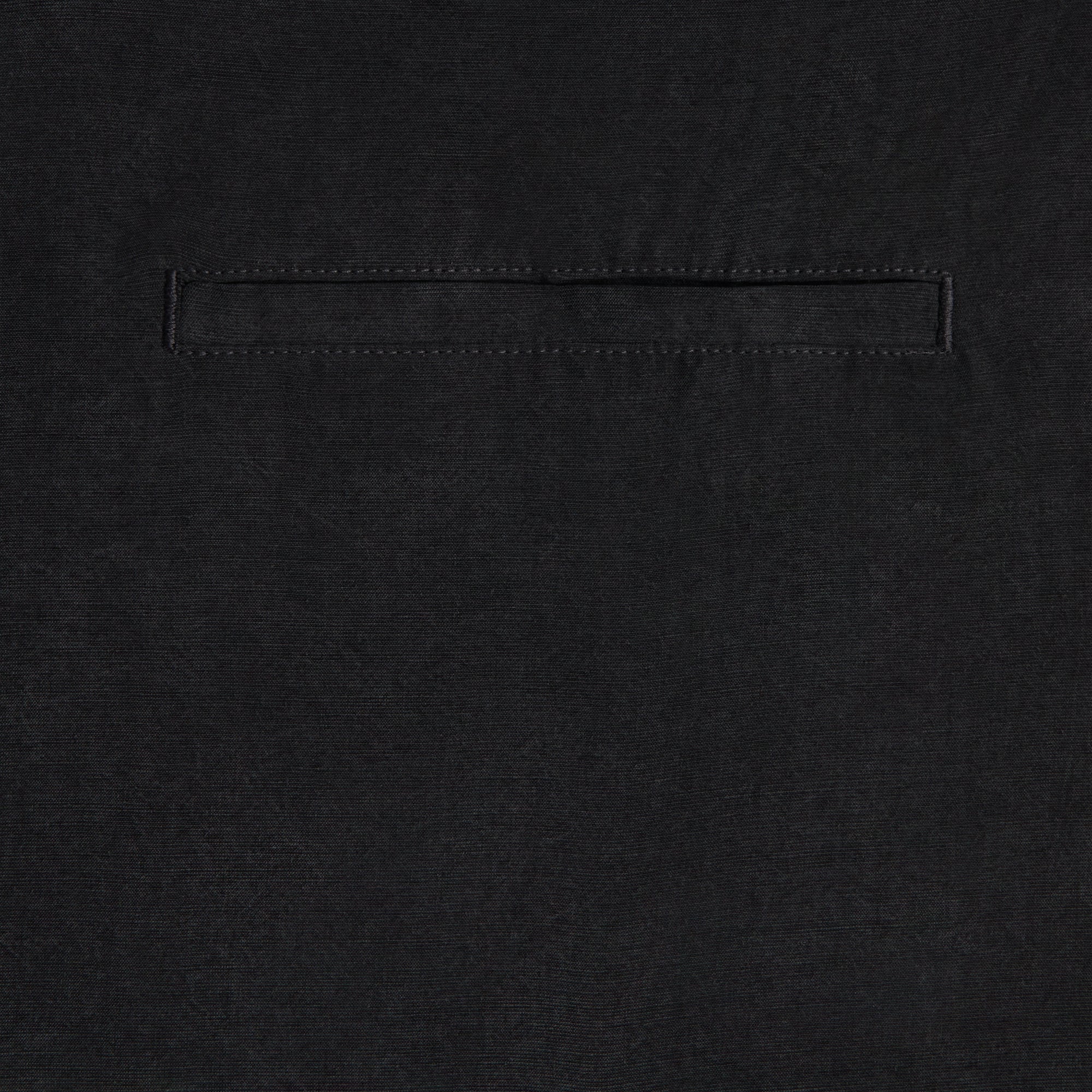 Kith Cupro Linen Long Sleeve Caelan Shirt - Black