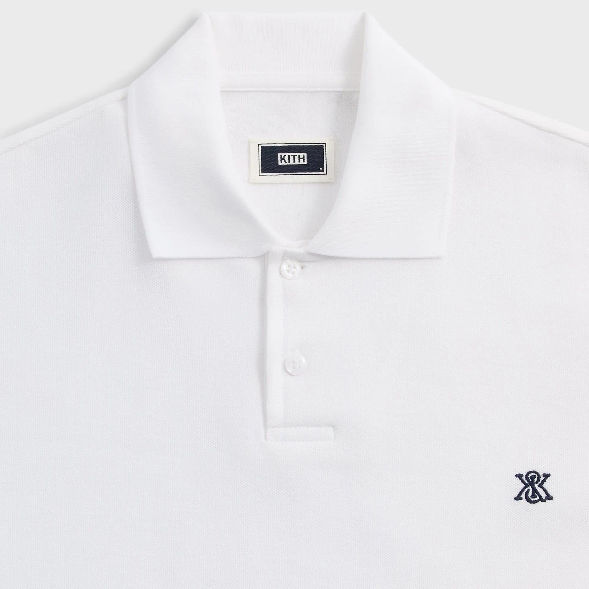 Kith Pique Ainslie Polo - White