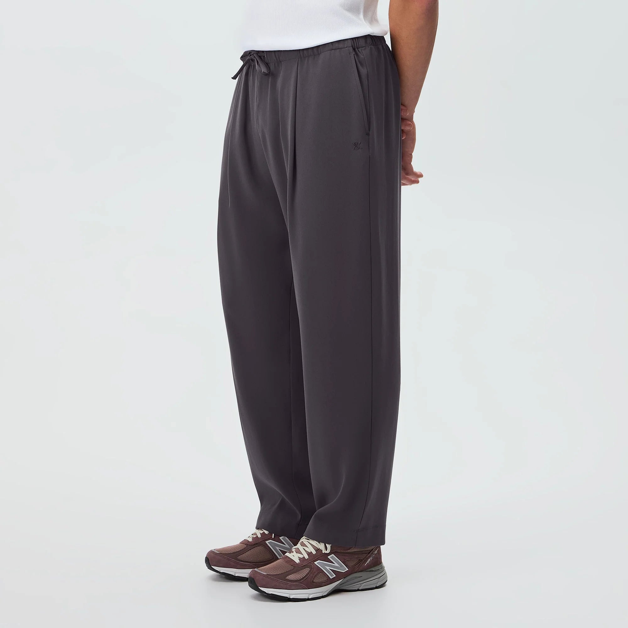 Kith Double Crepe Idris Pant - Phantom Grey