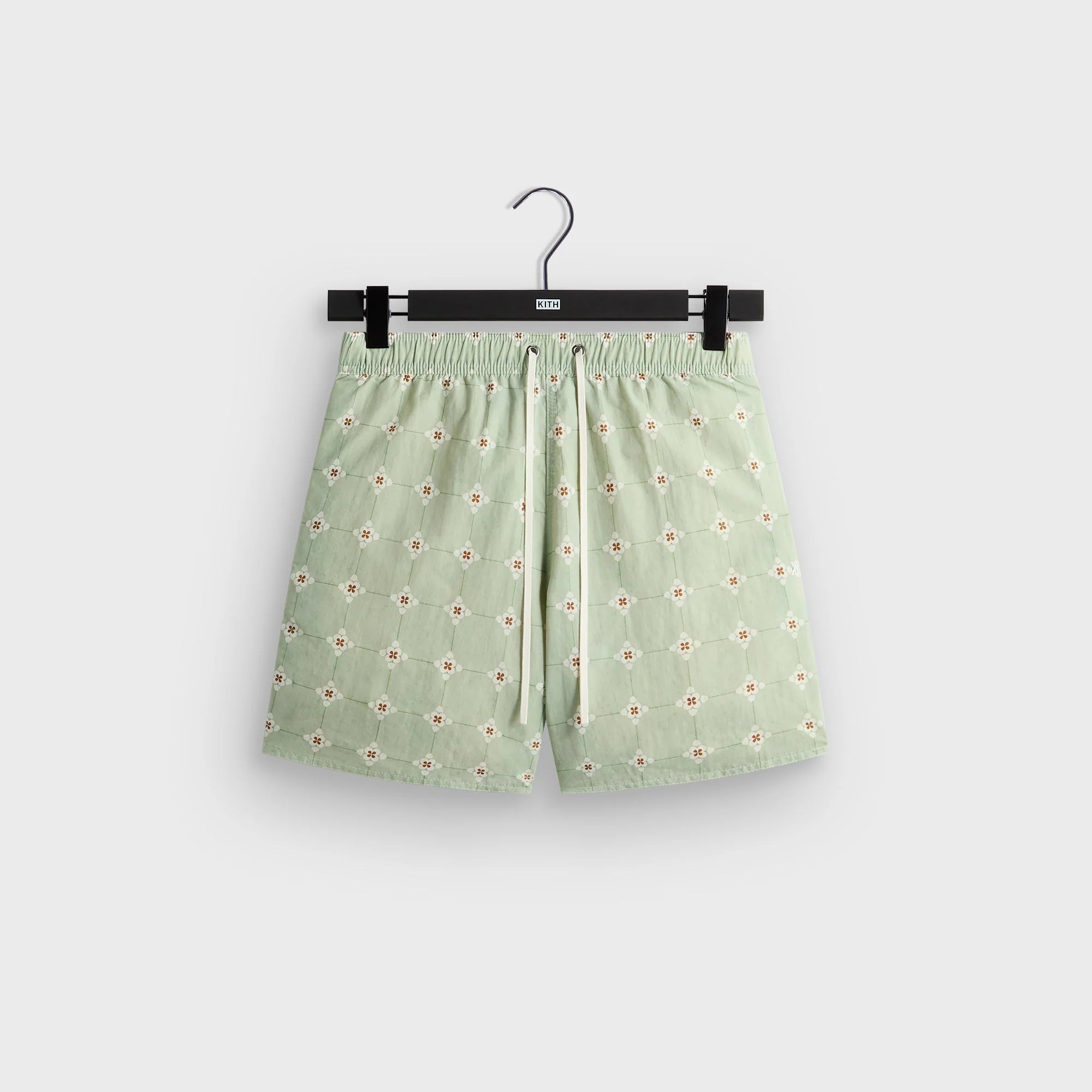 Kith Printed Collins Swim Short - Stoneware
