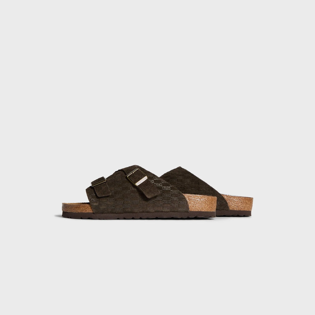 Kith for Birkenstock Zurich Deboss - Espresso