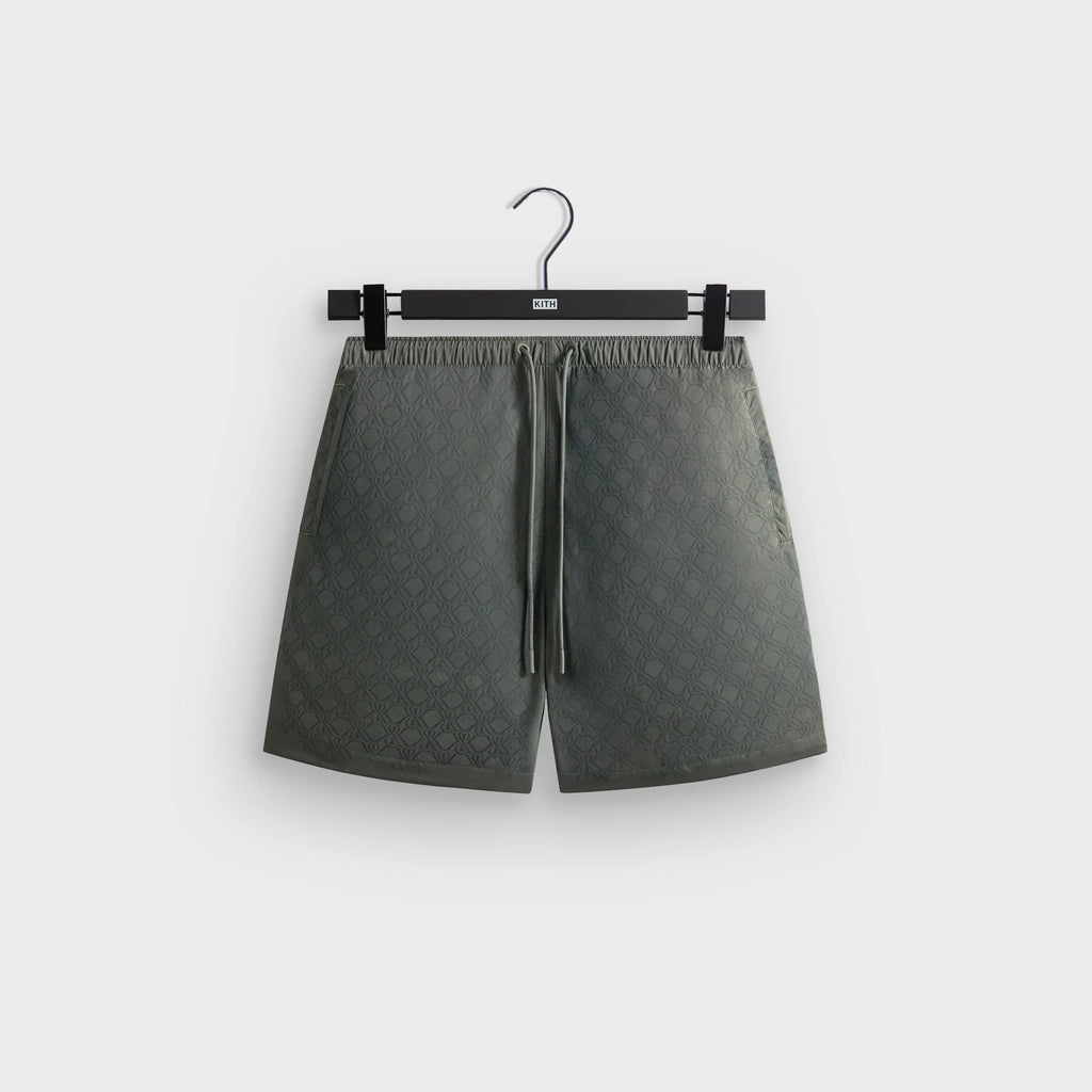 Kith Water Activated Monogram Ashton Swim Short - Court