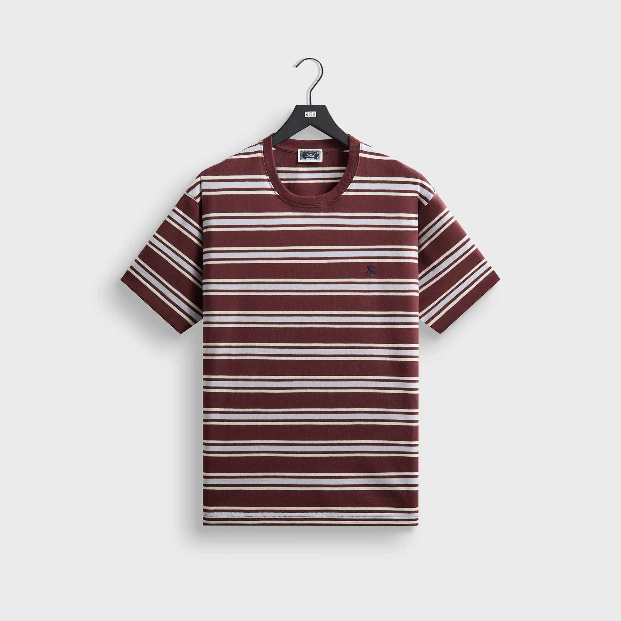 Kith Stripe LAX Tee 2.0 - Magma