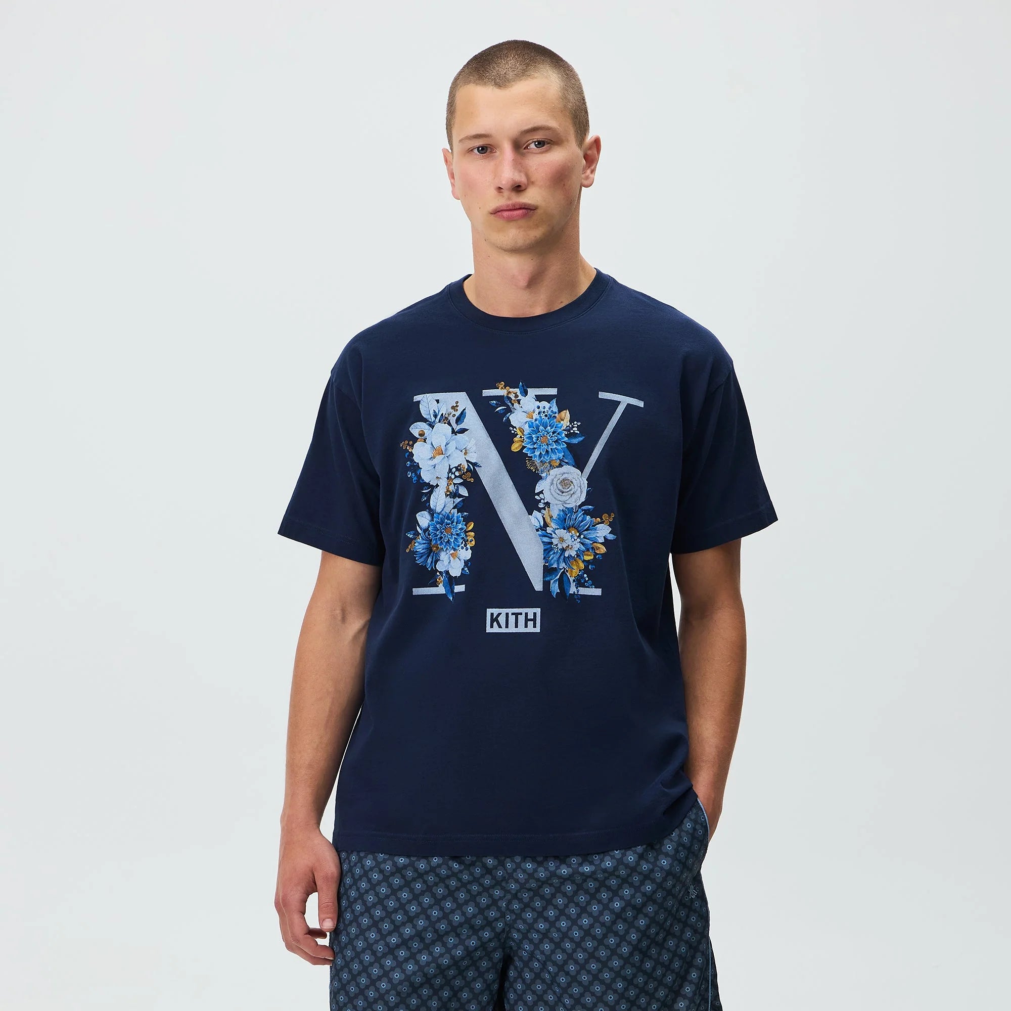 Kith Floral NY Tee - Nocturnal