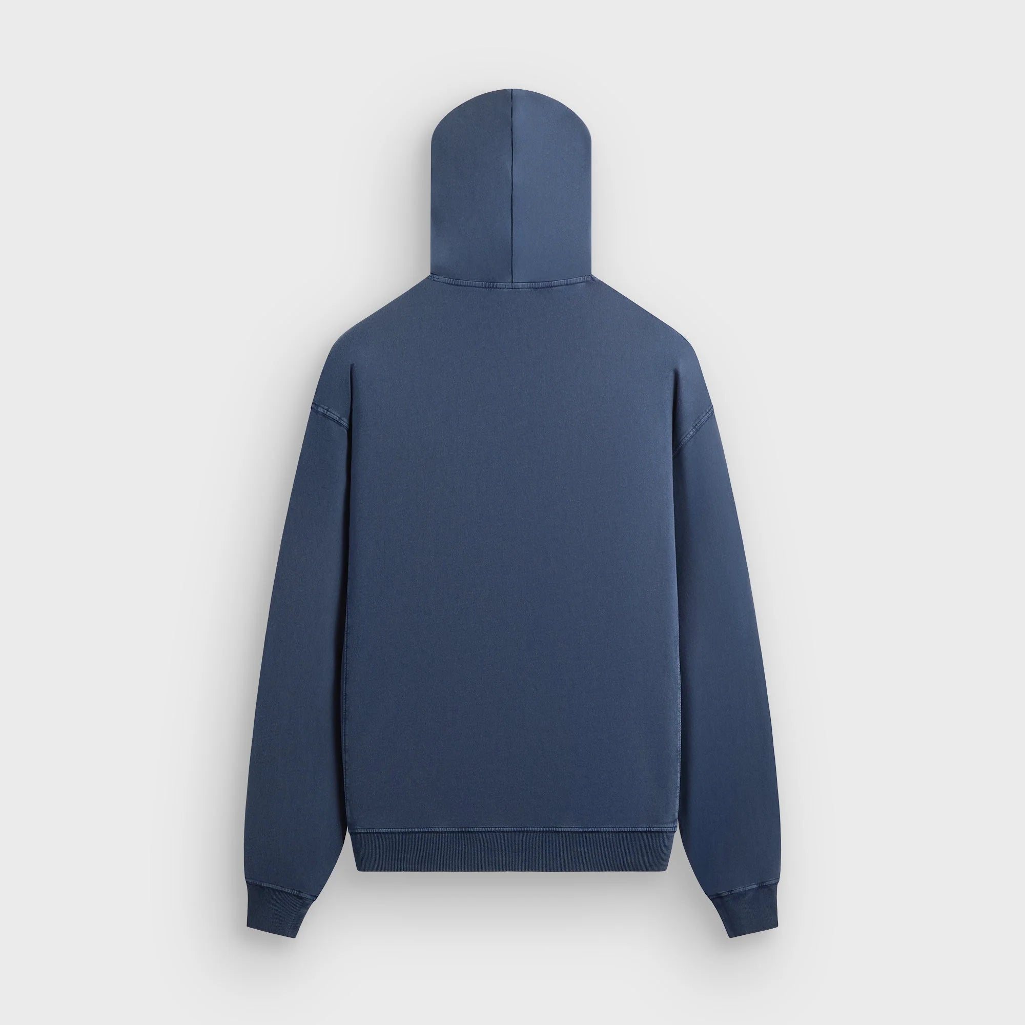 Kith Indigo Micro Fleece Williams III Hoodie - Dark Indigo