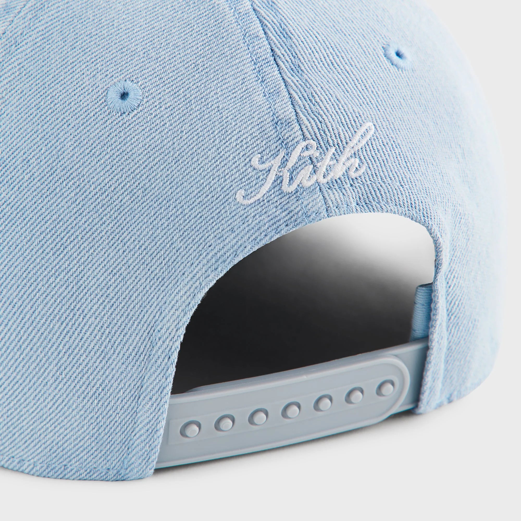 Kith Denim Bay Low Pinch Crown Snapback - Light Indigo