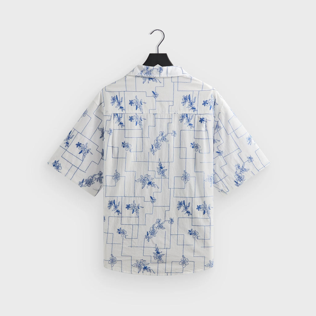 Kith Embroidered Cotton Voile Gianni Shirt - White