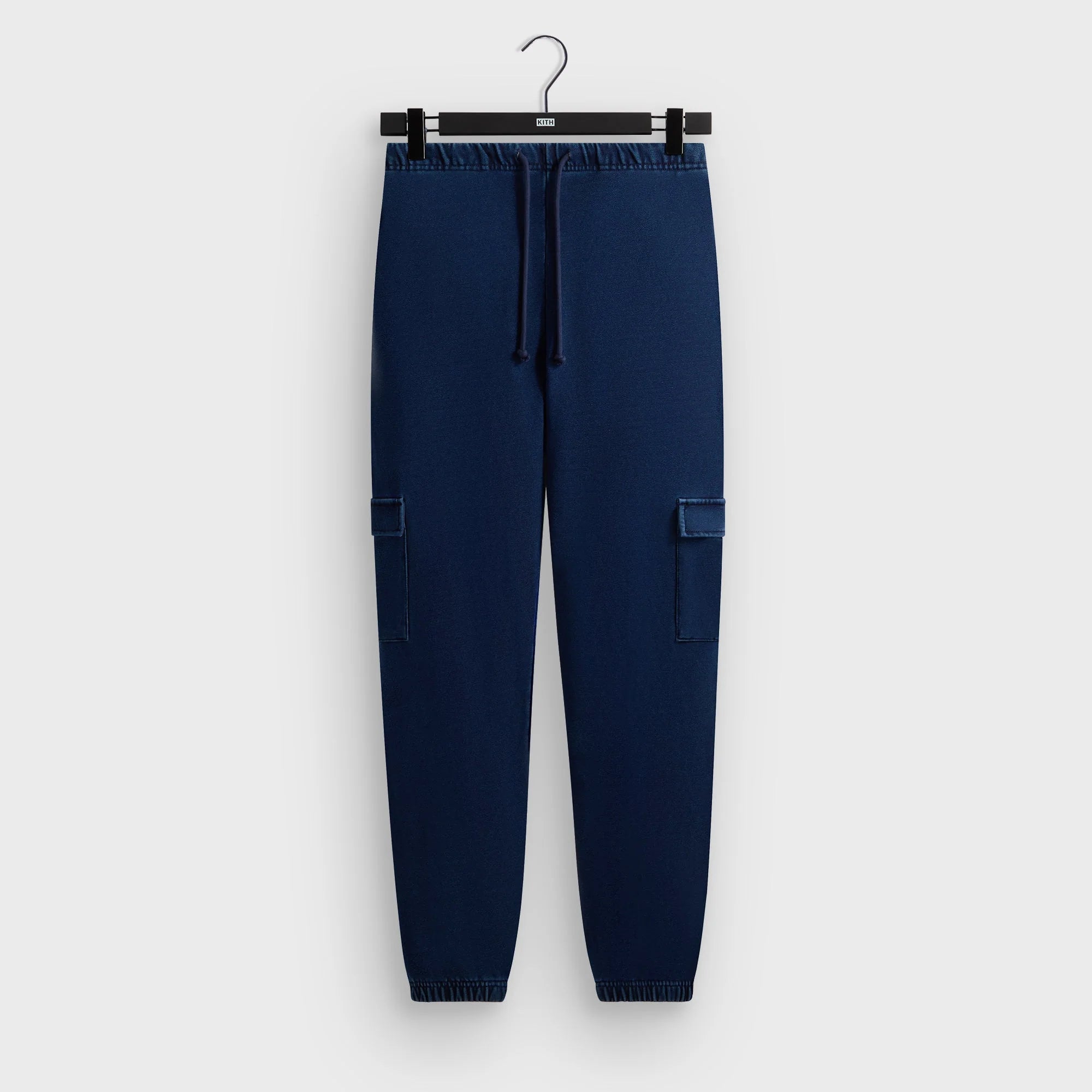 Kith Indigo Loopback Cargo Nelson Sweatpant - Dark Indigo