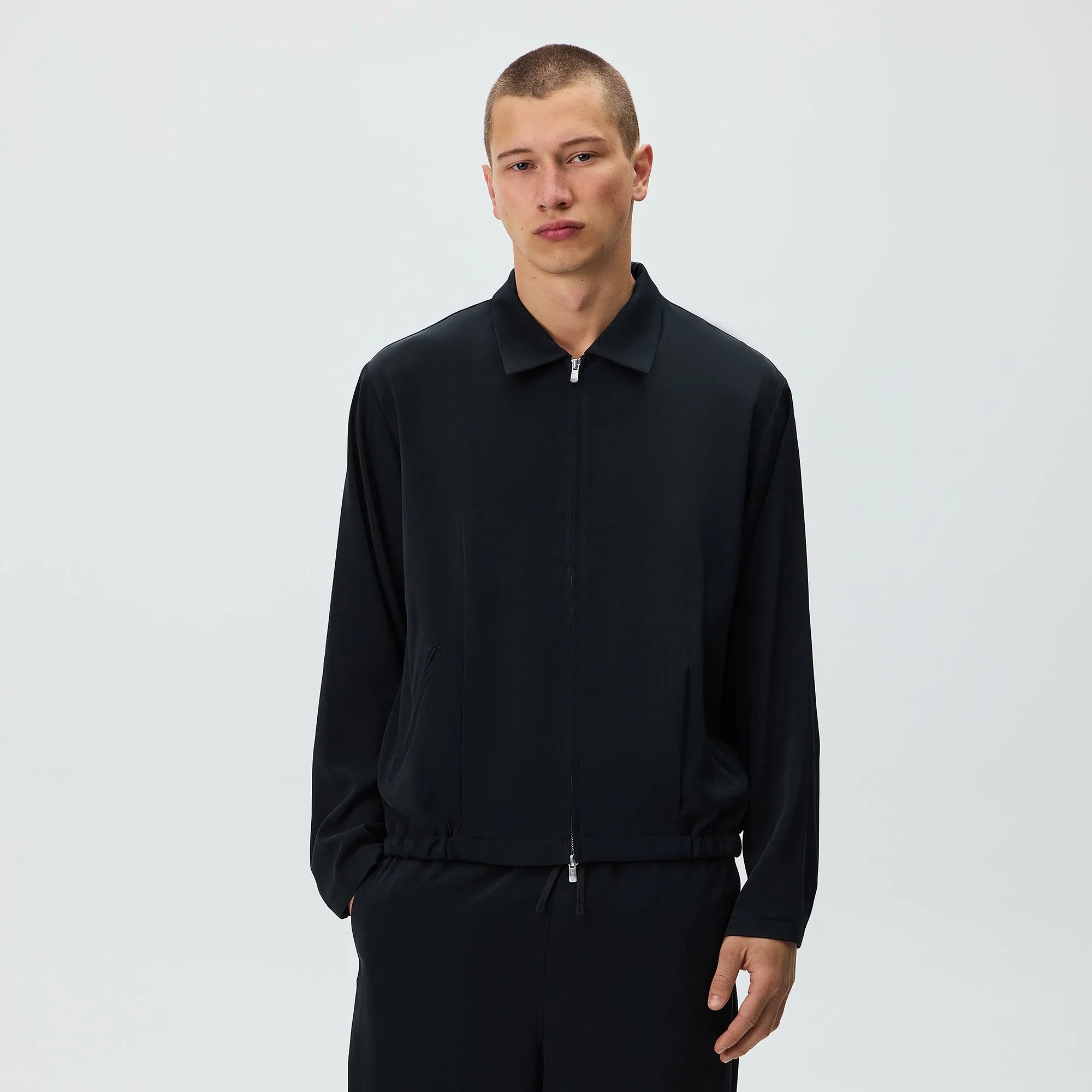 Kith Drape Twill Connor Blouson Jacket 2.0 - Black
